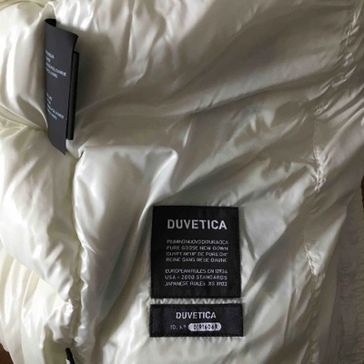 Pre-owned Duvetica Ecru Coat
