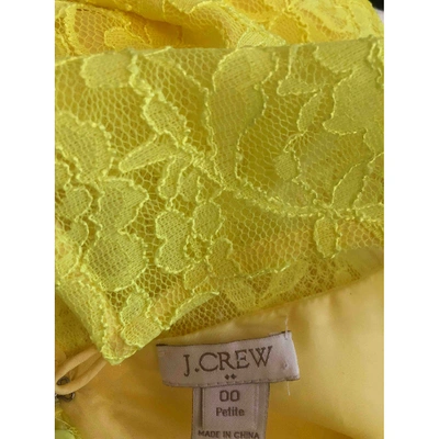 Pre-owned Jcrew Mid-length Dress In Yellow