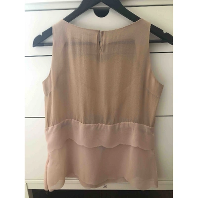Pre-owned Schumacher Silk Blouse In Pink
