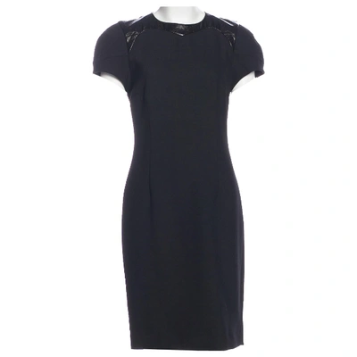 Pre-owned L Agence Mid-length Dress In Black