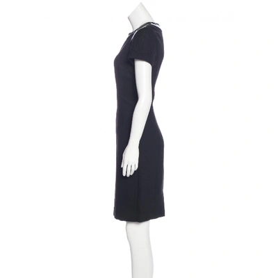 Pre-owned L Agence Mid-length Dress In Black