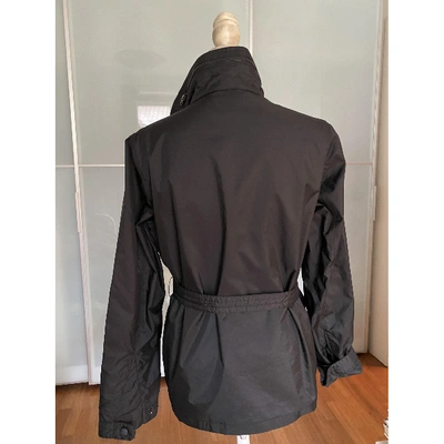 Pre-owned Aspesi Trench Coat In Black