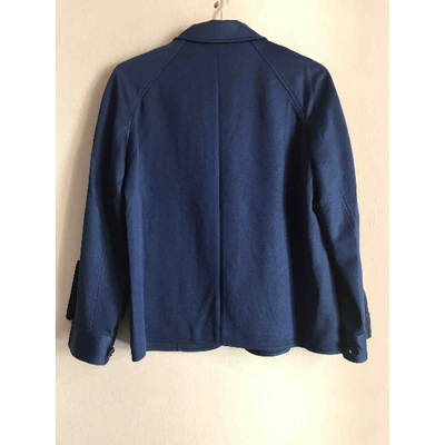 Pre-owned Golden Goose Navy Cotton Jacket