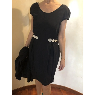 Pre-owned Trussardi Black Dress