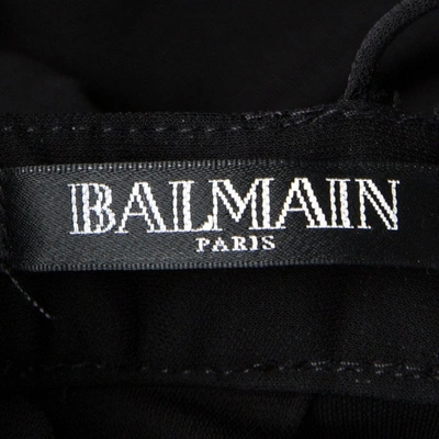 Pre-owned Balmain Black Dress