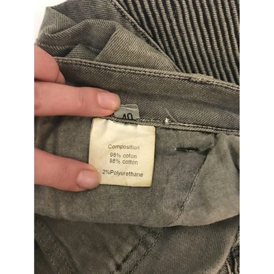 Pre-owned Balmain Cotton Jeans