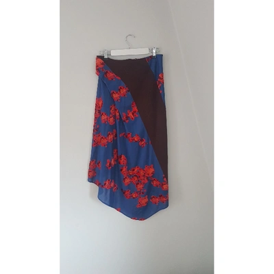 Pre-owned Atlein Mid-length Skirt In Multicolour
