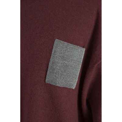 Pre-owned Brunello Cucinelli Cashmere Jumper In Burgundy