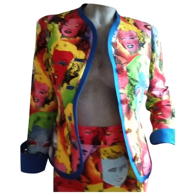 Pre-owned Versace Jacket In Multicolour