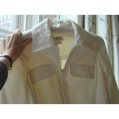 PAUL & JOE Pre-owned Jacket In White
