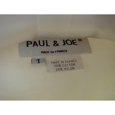Pre-owned Paul & Joe Jacket In White