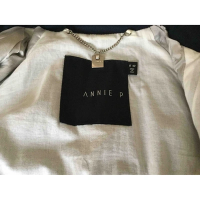 Pre-owned Annie P Blue Cotton Top