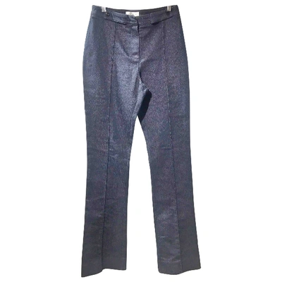 Pre-owned Givenchy Large Pants In Blue