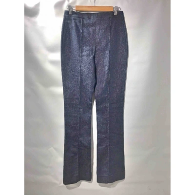Pre-owned Givenchy Large Pants In Blue
