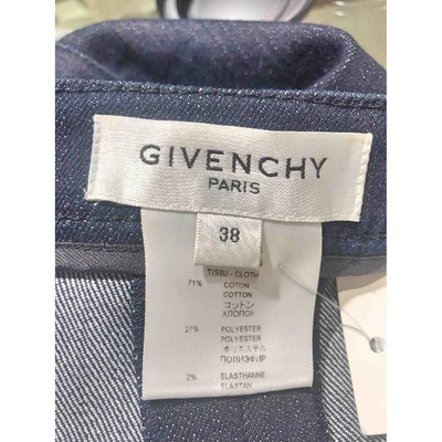 Pre-owned Givenchy Large Pants In Blue