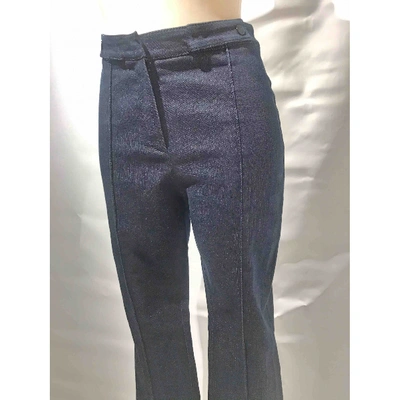 Pre-owned Givenchy Large Pants In Blue