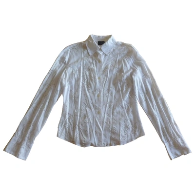 Pre-owned Trussardi Shirt In White