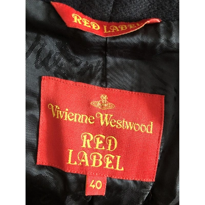 Pre-owned Vivienne Westwood Red Label Blue Wool Coat
