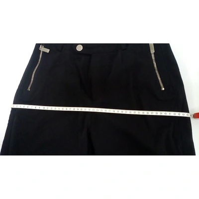 Pre-owned Gucci Trousers In Black