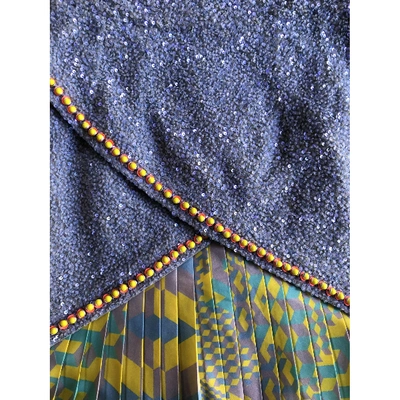 Pre-owned Manish Arora Glitter Mid-length Skirt In Multicolour