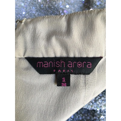 Pre-owned Manish Arora Glitter Mid-length Skirt In Multicolour