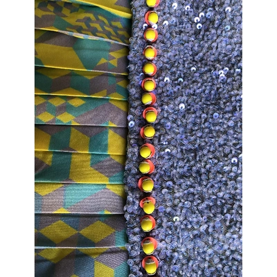 Pre-owned Manish Arora Glitter Mid-length Skirt In Multicolour