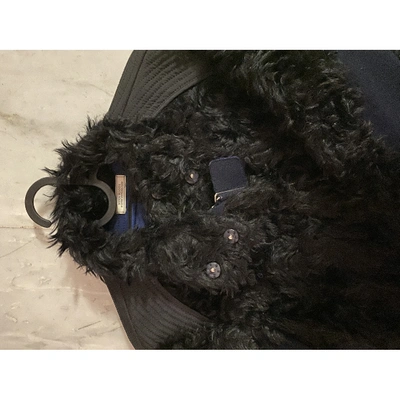 Pre-owned Nina Ricci Wool Short Vest In Black