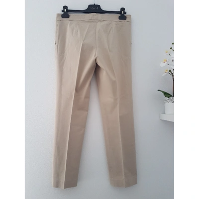 Pre-owned Blumarine Chino Pants In Beige