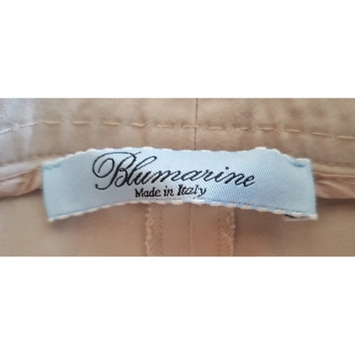 Pre-owned Blumarine Chino Pants In Beige