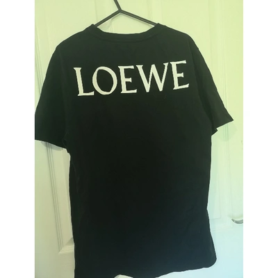 Pre-owned Loewe Black Cotton  Top