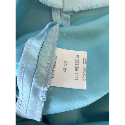 Pre-owned American Vintage Trousers In Turquoise