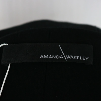 Pre-owned Amanda Wakeley Black Wool Dress