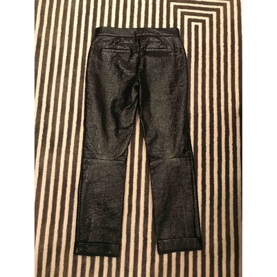 Pre-owned Marc By Marc Jacobs Trousers In Black