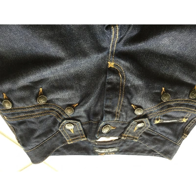 Pre-owned Dolce & Gabbana Straight Jeans In Blue