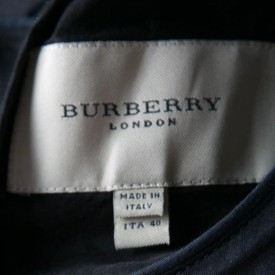 Pre-owned Burberry Black Cotton Dress