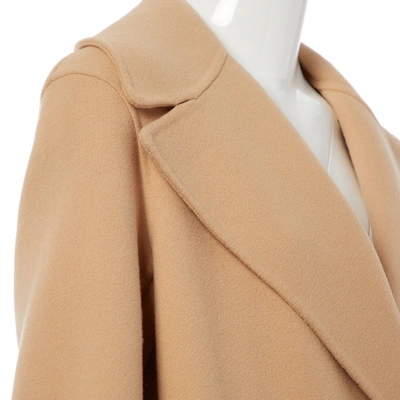 Pre-owned Jil Sander Wool Coat In Camel