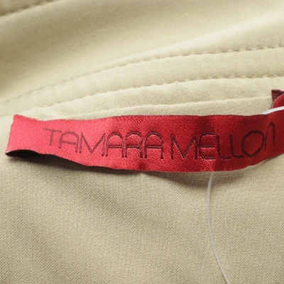 Pre-owned Tamara Mellon Leather Mini Short In Brown