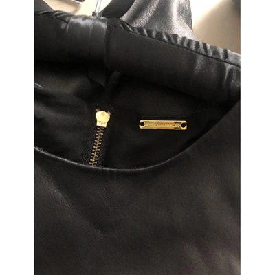 Pre-owned Rebecca Minkoff Black Leather Top