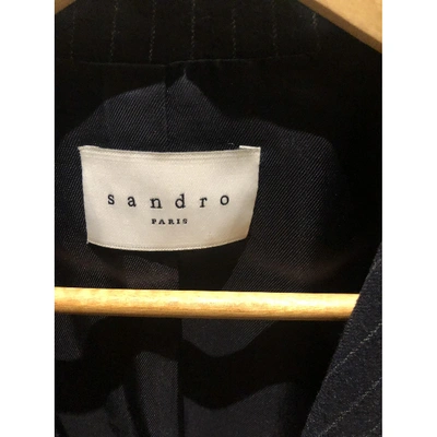 Pre-owned Sandro Navy Jacket