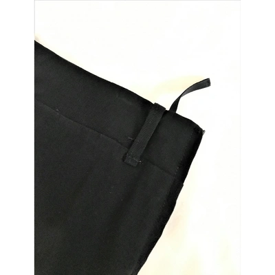 Pre-owned Liviana Conti Mid-length Skirt In Black