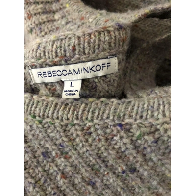 Pre-owned Rebecca Minkoff Beige Wool Dress