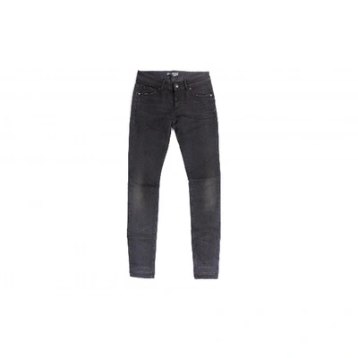 Pre-owned Pierre Balmain Slim Jeans In Anthracite