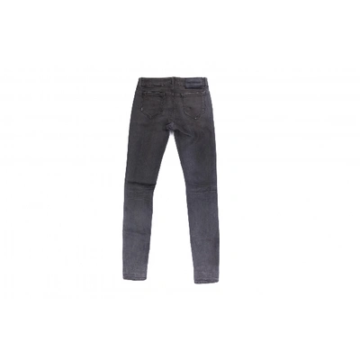 Pre-owned Pierre Balmain Slim Jeans In Anthracite