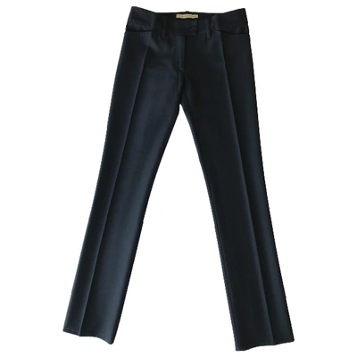 Pre-owned Balenciaga Black Wool Trousers