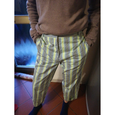 Pre-owned Paul Smith Straight Pants In Multicolour