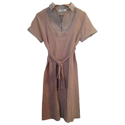 Pre-owned Comptoir Des Cotonniers Beige Cotton Dress