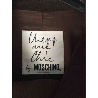 Pre-owned Moschino Cheap And Chic Jumpsuit In Brown