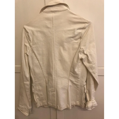 Pre-owned Theory Jacket In Beige