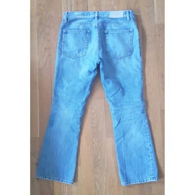 Pre-owned Iro Blue Cotton Jeans