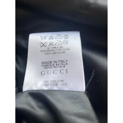 Pre-owned Gucci Black Coat